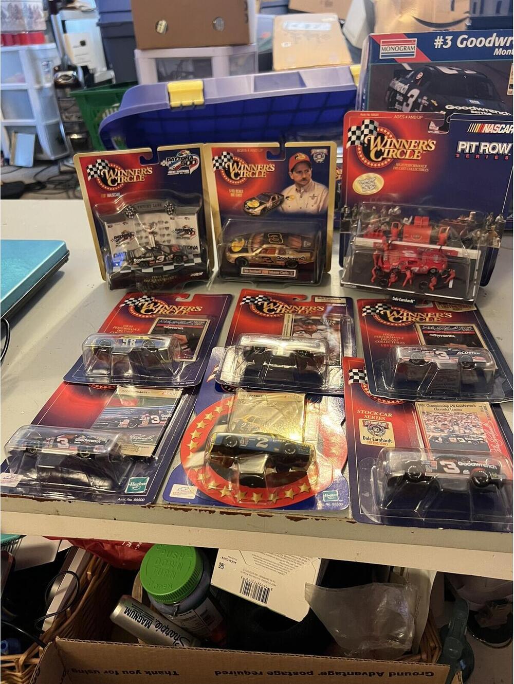 Vintage NASCAR Winner's Circle Diecast Car Lot (Lot 3)